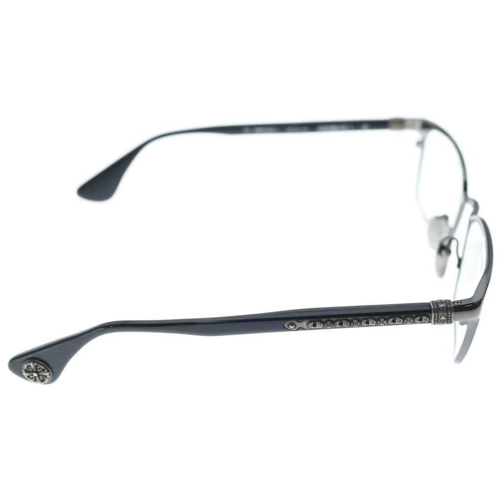 CHROME HEARTS(クロムハーツ) GROWLER I グラウラー スクエア アイウェア ブラック