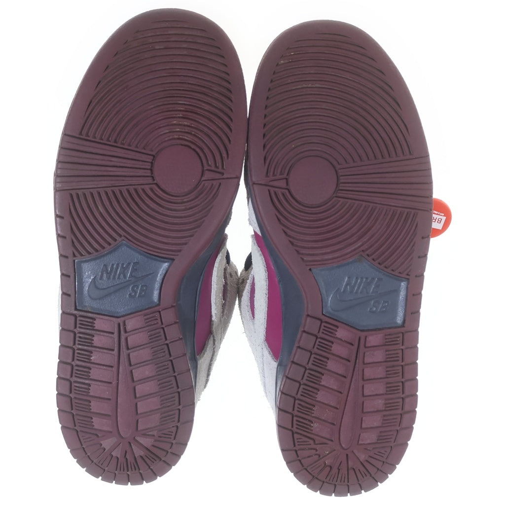 NIKE SB(ナイキエスビー) DUNK LOW PRO BQ6817-001 ダンク アトモスフィアグレー ローカットスニーカー US8/26.0cm グレー/パープル