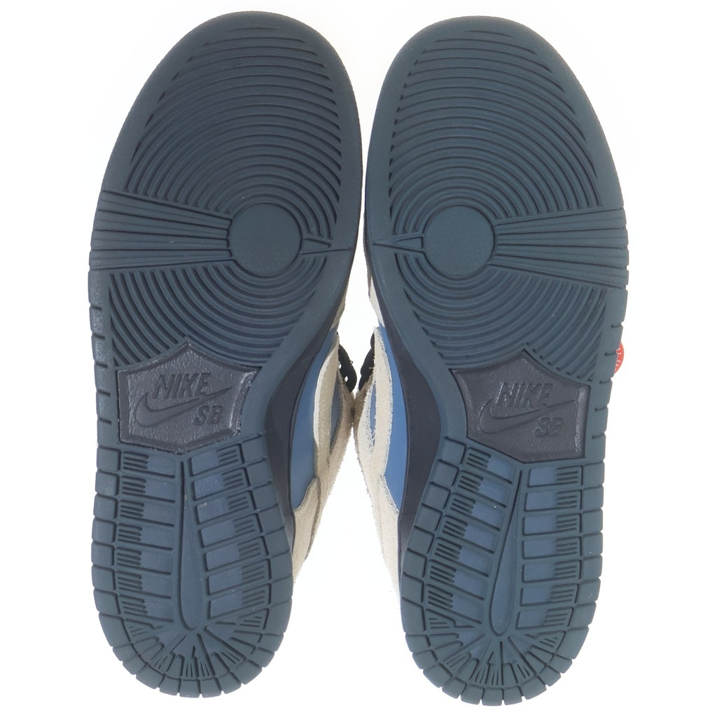 NIKE SB(ナイキエスビー) DUNK LOW PRO BQ6817-200 ダンク ライトクリーム ローカットスニーカー US8/26.0cm ブルー/ホワイト