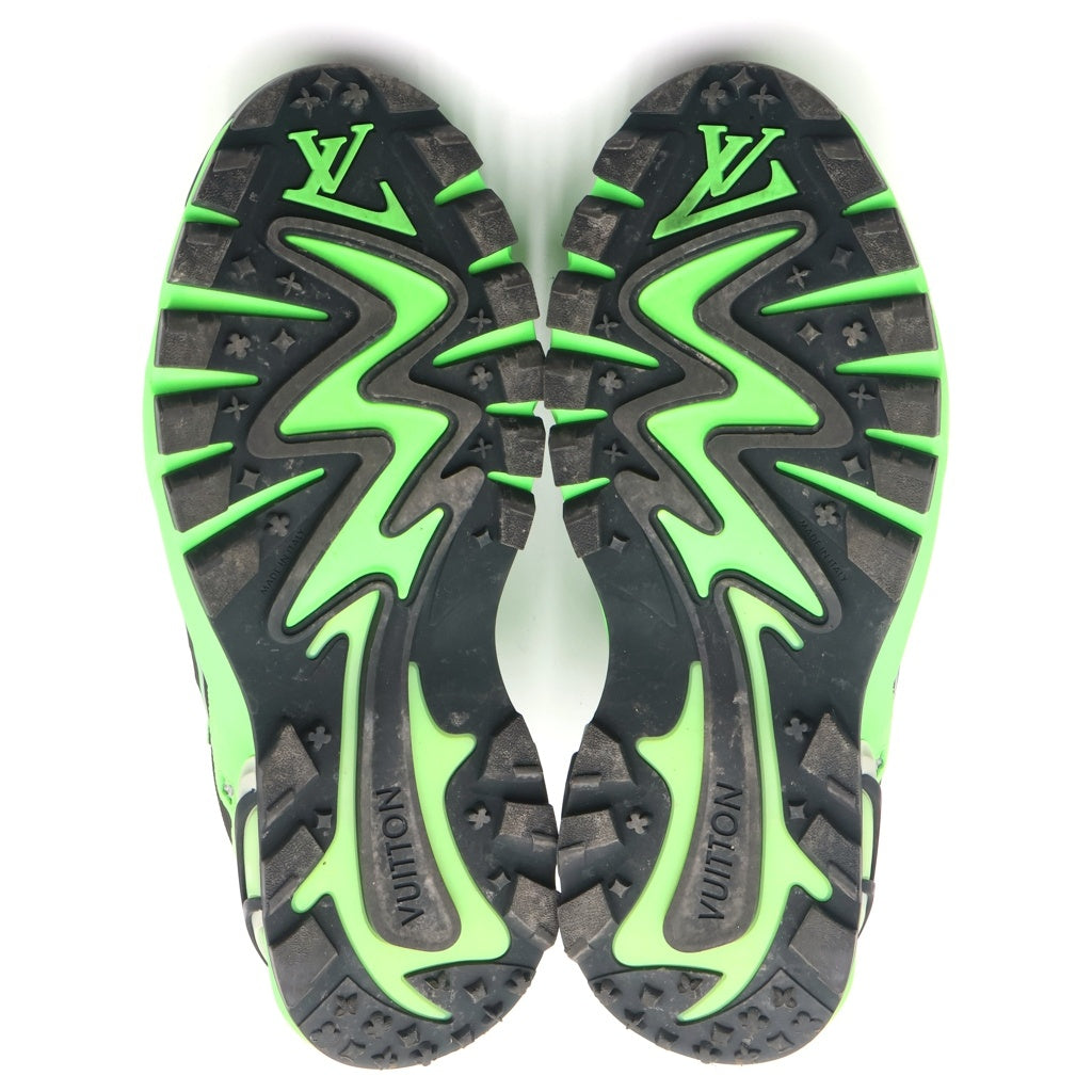 LOUIS VUITTON(ルイヴィトン) Runner Tatic Line MS0291 ランナータティック ライン ローカットスニーカー グリーン 7.5