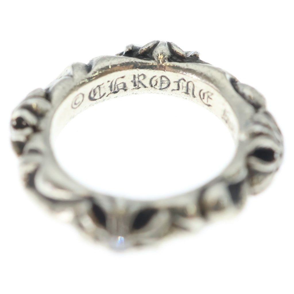 CHROME HEARTS(クロムハーツ) SBT BAND DIA SBTバンド 4ポイントダイヤリング シルバー