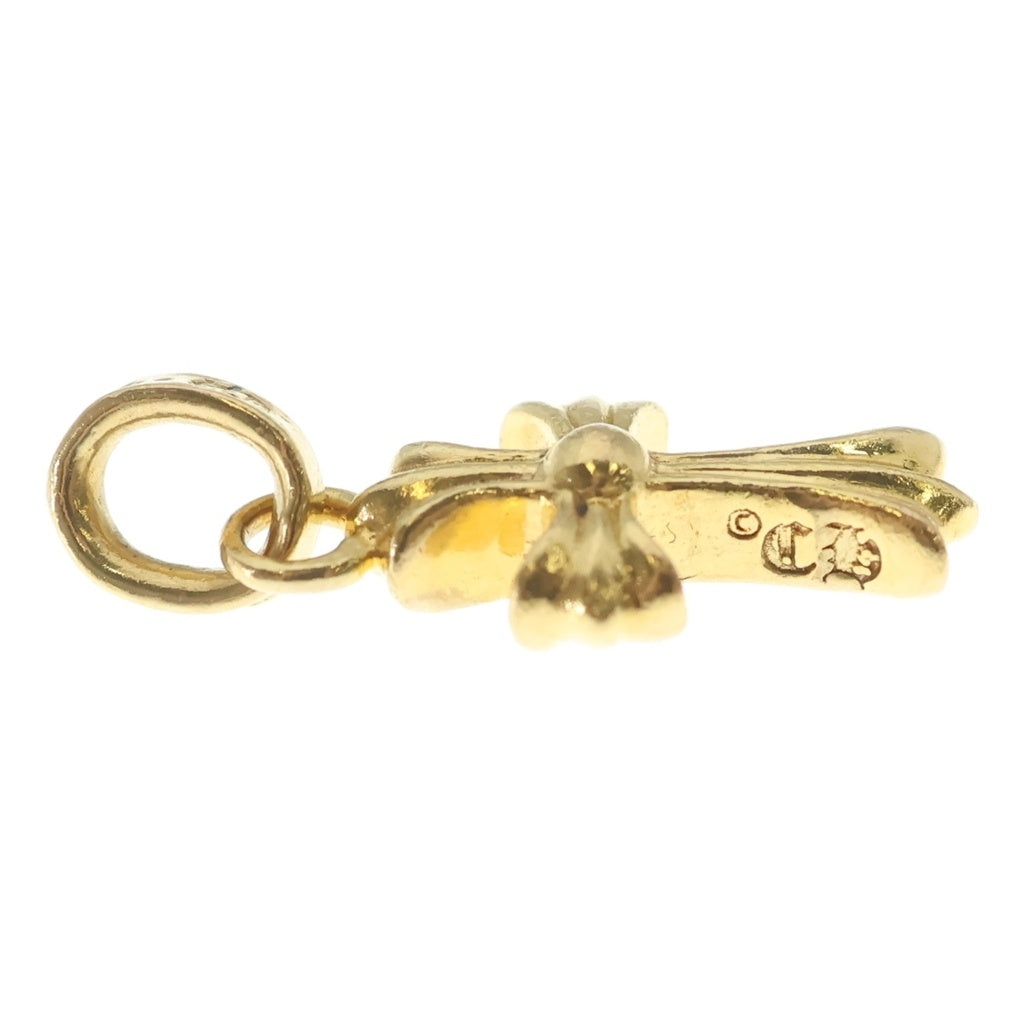 CHROME HEARTS(クロムハーツ) 22K CRS BBYFAT P/DIA ベイビーファットクロス PAVEダイヤ ペンダントトップ ゴールド BCA035