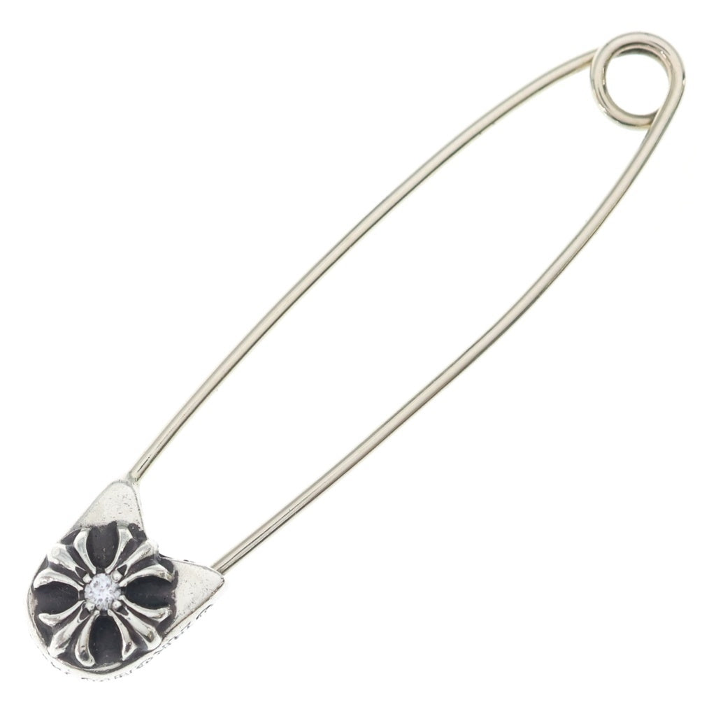 CHROME HEARTS(クロムハーツ) SAFETYPIN LG 1DIA セーフティピン ラージ 1ダイヤ シルバー BCA309