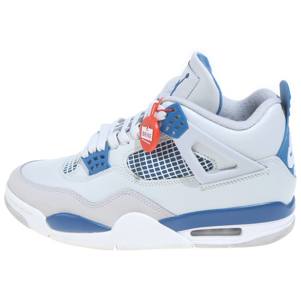 NIKE(ナイキ) AIR JORDAN 4 FV5029-141 エアジョーダン4 レトロ インダストリアルブルー US8.5/26.5cm ホワイト/ブルー