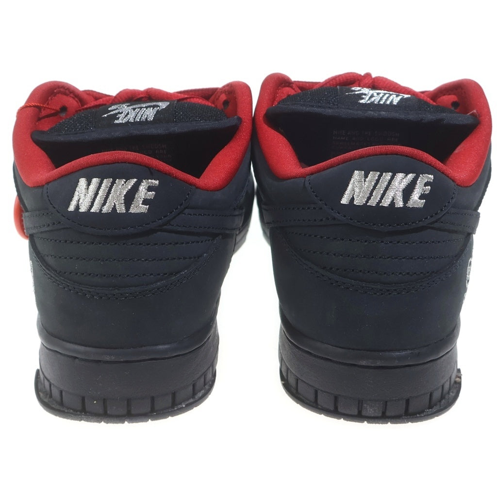 NIKE SB(ナイキエスビー) ×SUPREME DUNK LOW HQ8487-001 シュプリーム ダンク ローカットスニーカー US8.5/26.5cm ブラック