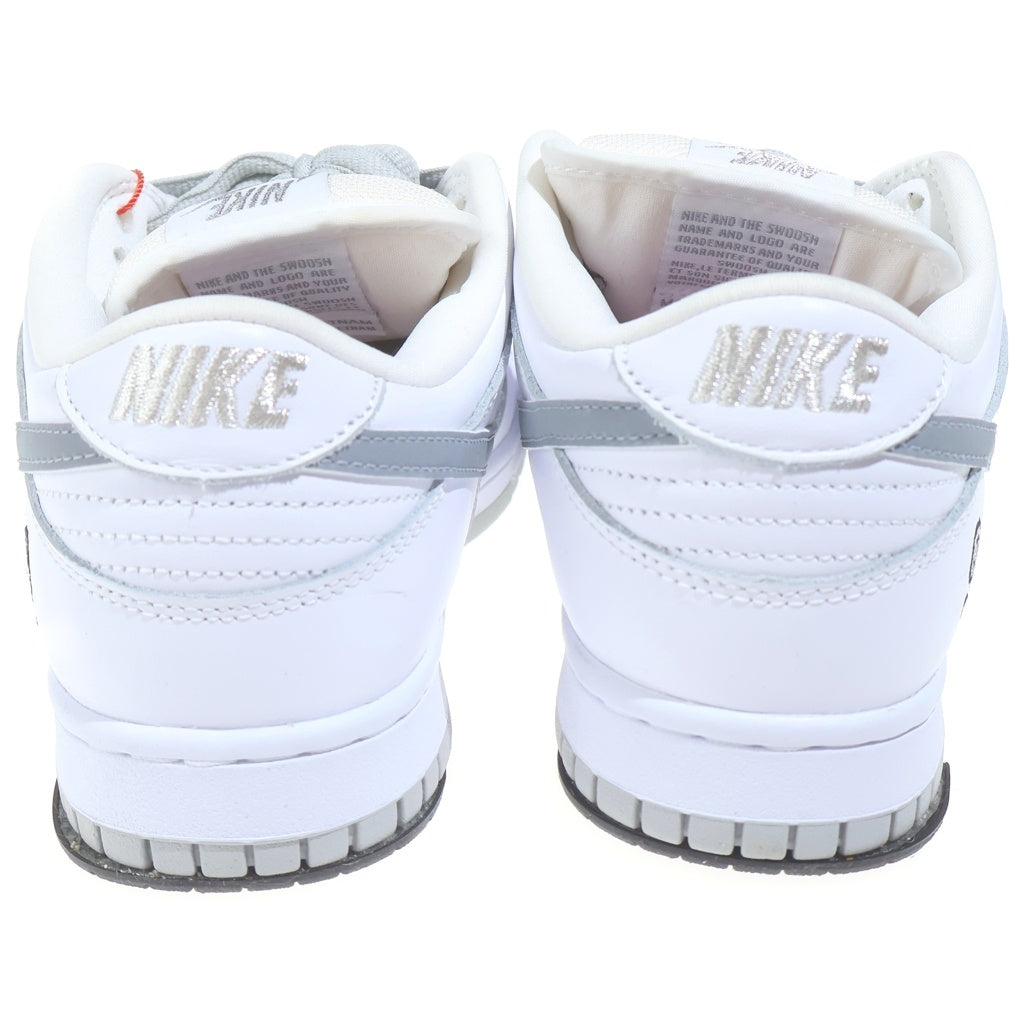 NIKE SB(ナイキエスビー) ×SUPREME DUNK LOW HQ8487-100 シュプリーム ダンク ローカットスニーカー US8.5/26.5cm ホワイト