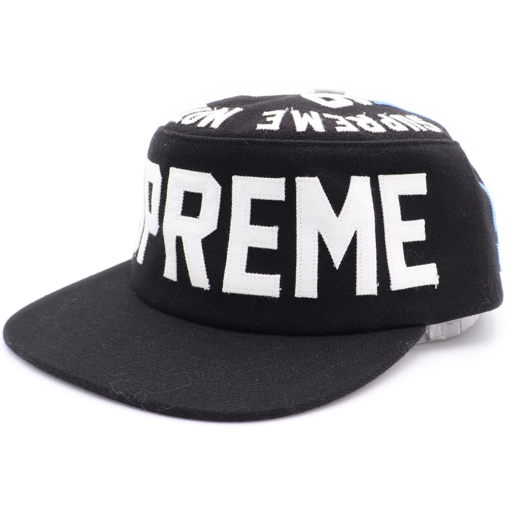 SUPREME(シュプリーム) 24AW Alpha Omega Pillbox Hat アルファ オメガ ピルボックス ハット ブラック