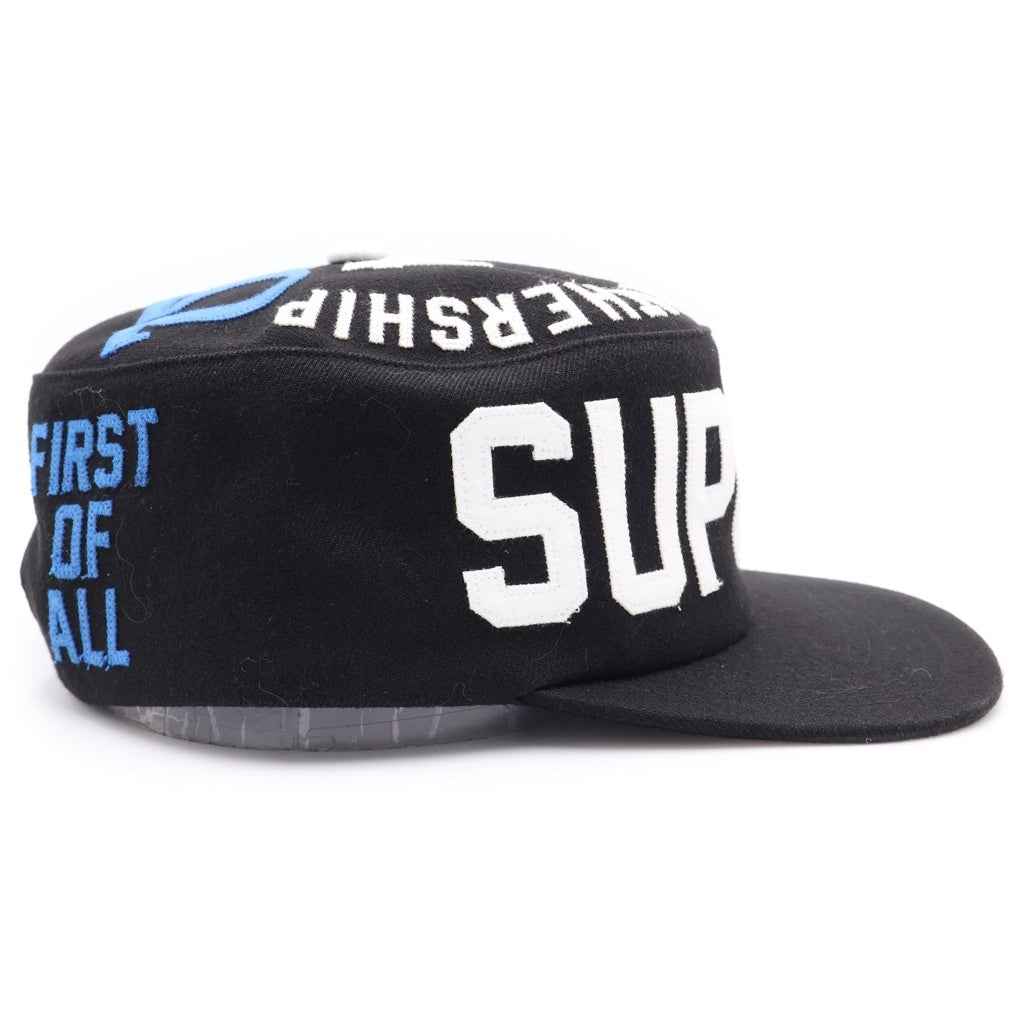SUPREME(シュプリーム) 24AW Alpha Omega Pillbox Hat アルファ オメガ ピルボックス ハット ブラック