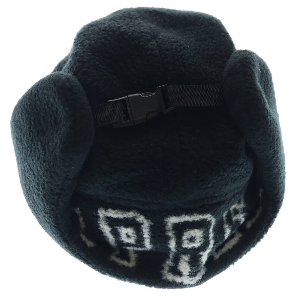 SUPREME(シュプリーム) 23AW Shearling Trooper シアリング トルーパー フライトキャップ ブラック