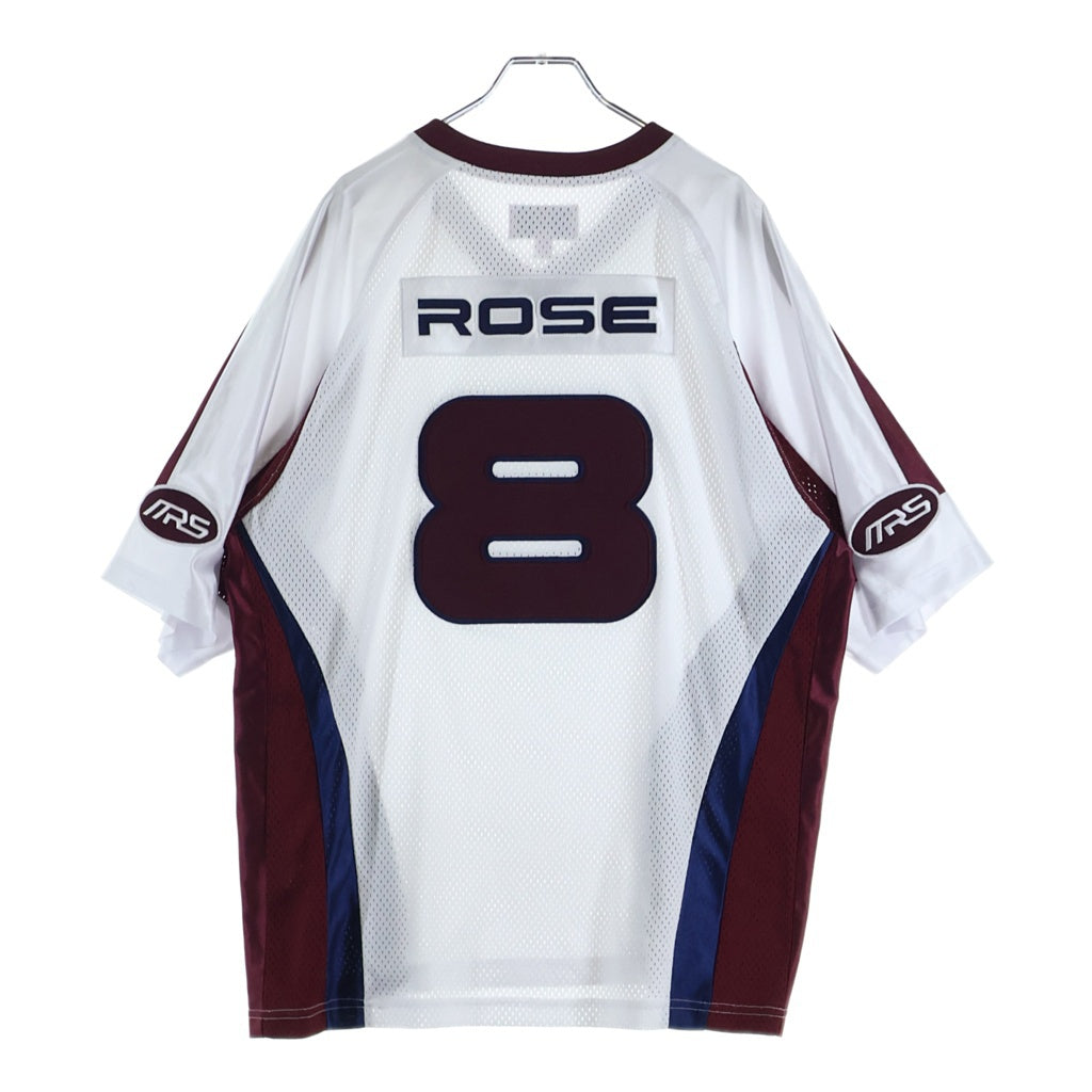 SUPREME(シュプリーム) 24AW x Martine Rose Football Jersey マーティンローズ フットボール ジャージ ゲームシャツ ホワイト/ワインレッド