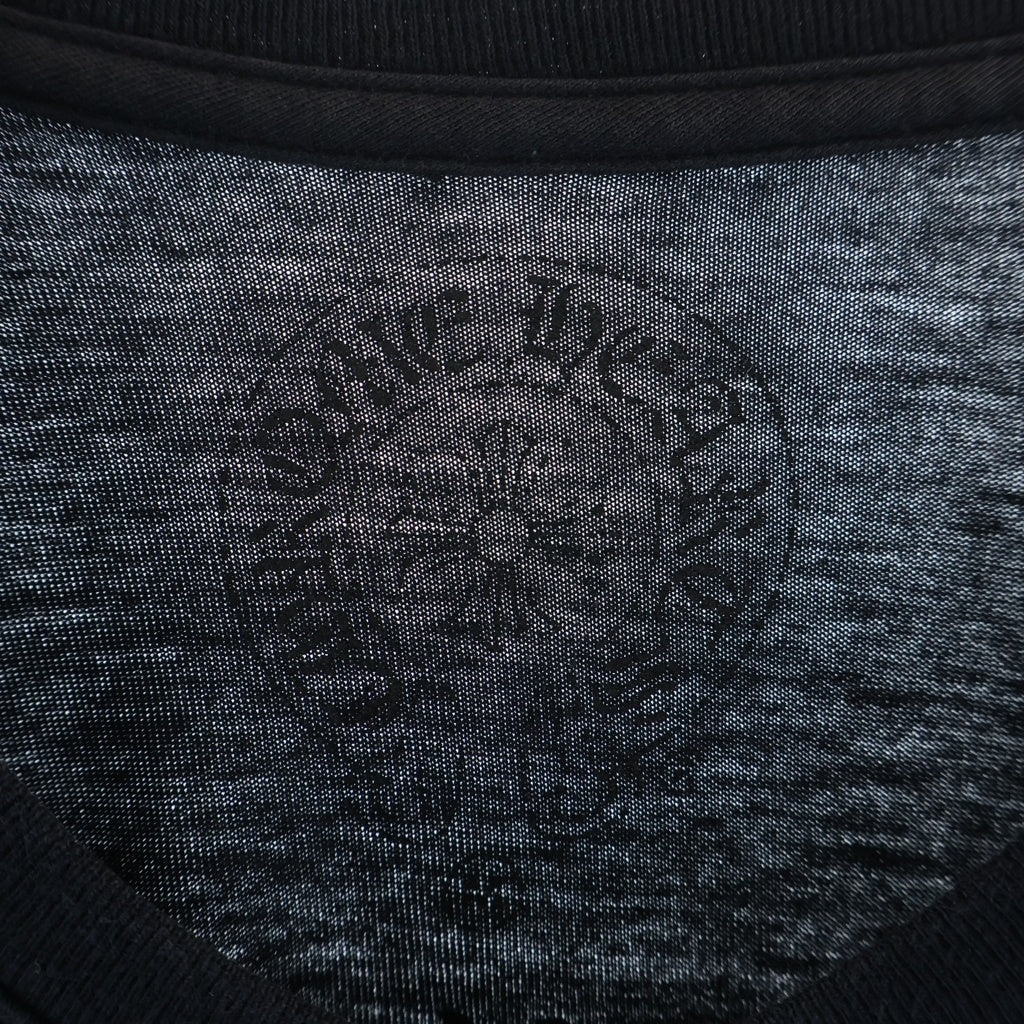 CHROME HEARTS(クロムハーツ) CH L/S T-SHIRT VINE DGGR STAFF ヴァインダガープリント 長袖Tシャツ カットソー ブラック