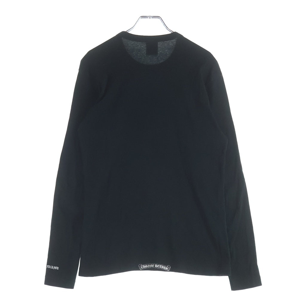 CHROME HEARTS(クロムハーツ) OLD ヴァインダガープリント クルーネックスウェットシャツ ブラック