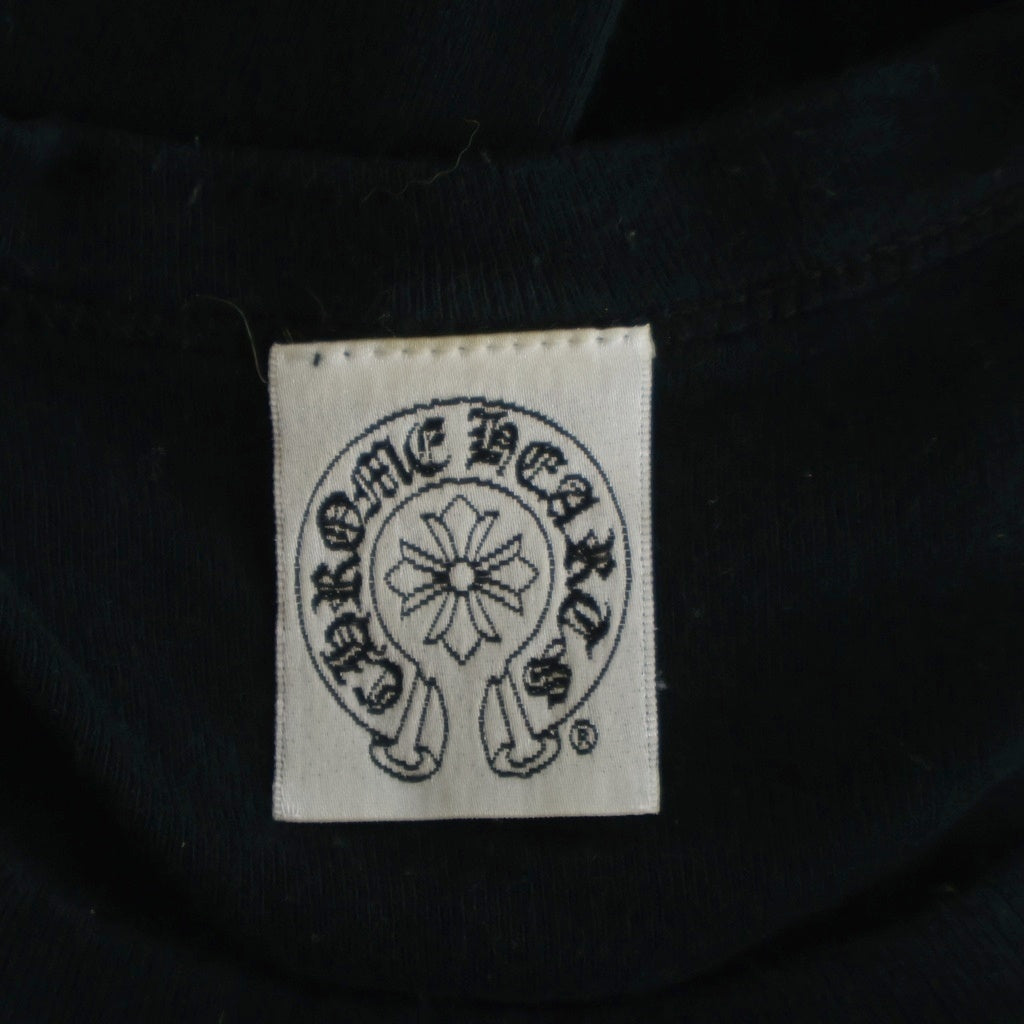 CHROME HEARTS(クロムハーツ) OLD ヴァインダガープリント クルーネックスウェットシャツ ブラック