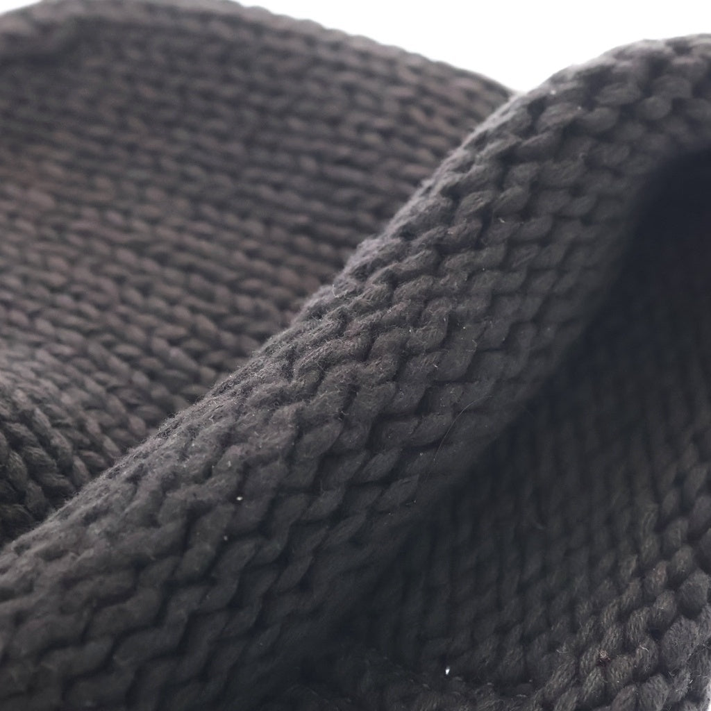 CHROME HEARTS(クロムハーツ) OLD BEANIE CASH オールド クロスパッチ カシミヤ ニットキャップ ビーニー 帽子 ブラック