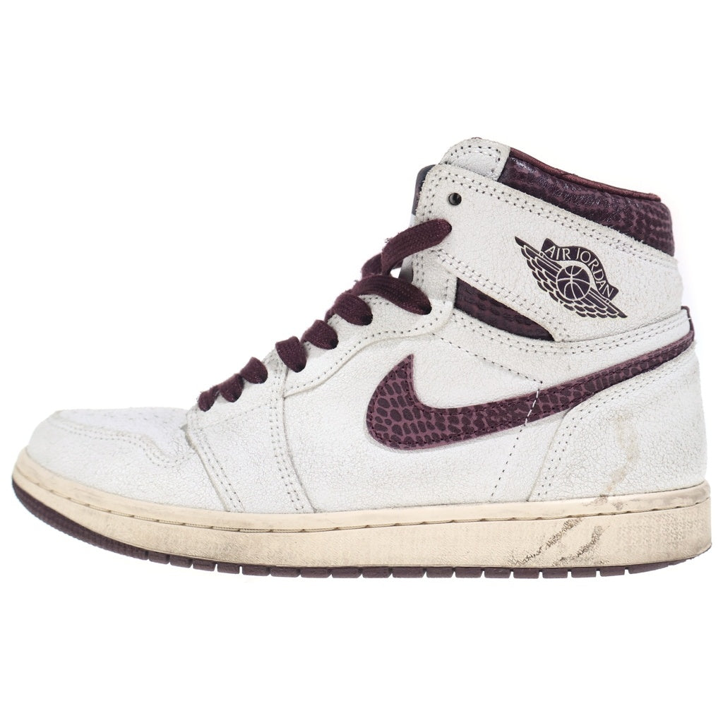 NIKE(ナイキ) ×A MA MANIERE AIR JORDAN 1 DO7097-100 アママニエール エアジョーダン1 レトロ ハイカットスニーカー US8.5/26.5cm ホワイト/ブラウン
