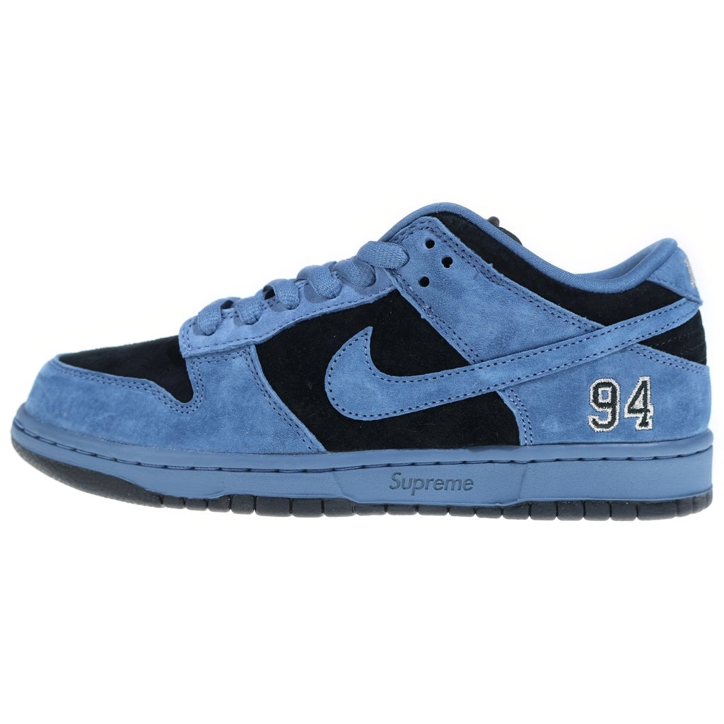 NIKE SB(ナイキエスビー) ×SUPREME DUNK LOW OCEAN FOG HQ8487-400 ダンクローオーシャンフォグ 北米限定 ローカットスニーカー US9/27.0cm ブルー