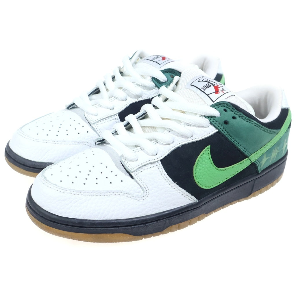 NIKE SB(ナイキエスビー) 【観賞用 2007年製】DUNK LOW PREMIUM C&K 313170-031 ダンク シーアンドケイ ローカットスニーカー US9/27.0cm ブラック/ホワイト/グリーン
