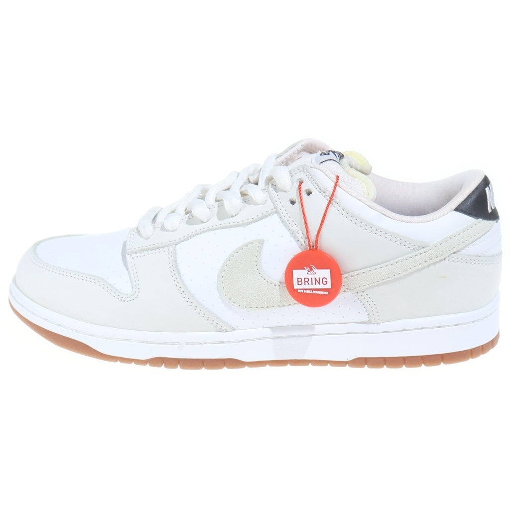NIKE SB(ナイキエスビー) 【観賞用 2009年製】DUNK LOW PREMIUM SB GINO IANNUCCI 3 313170-112 ダンクロープレミアム ジーノイヌアッチ3 ローカットスニーカー US9/27.0cm ホワイト