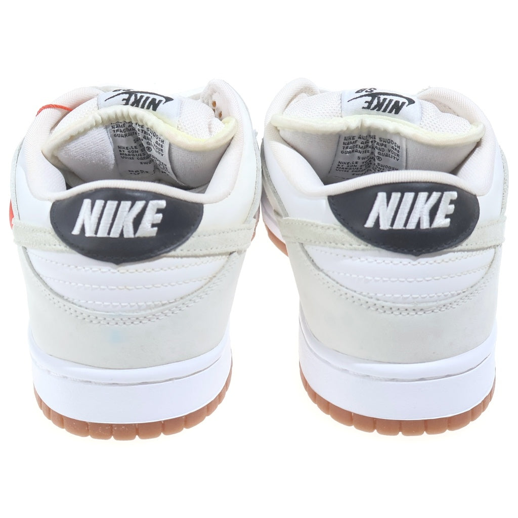 NIKE SB(ナイキエスビー) 【観賞用 2009年製】DUNK LOW PREMIUM SB GINO IANNUCCI 3 313170-112 ダンクロープレミアム ジーノイヌアッチ3 ローカットスニーカー US9/27.0cm ホワイト