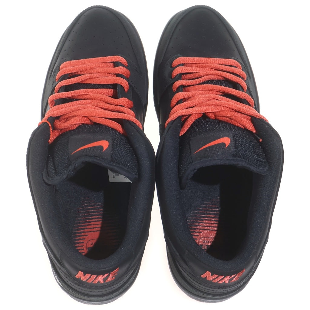 NIKE SB(ナイキエスビー) ×STAPLE DUNK LOW TRD QS BLACK PIGEON 883232-008 ステイプル ダンクロウ ブラックピジョン ローカットスニーカー US9/27.0cm ブラック