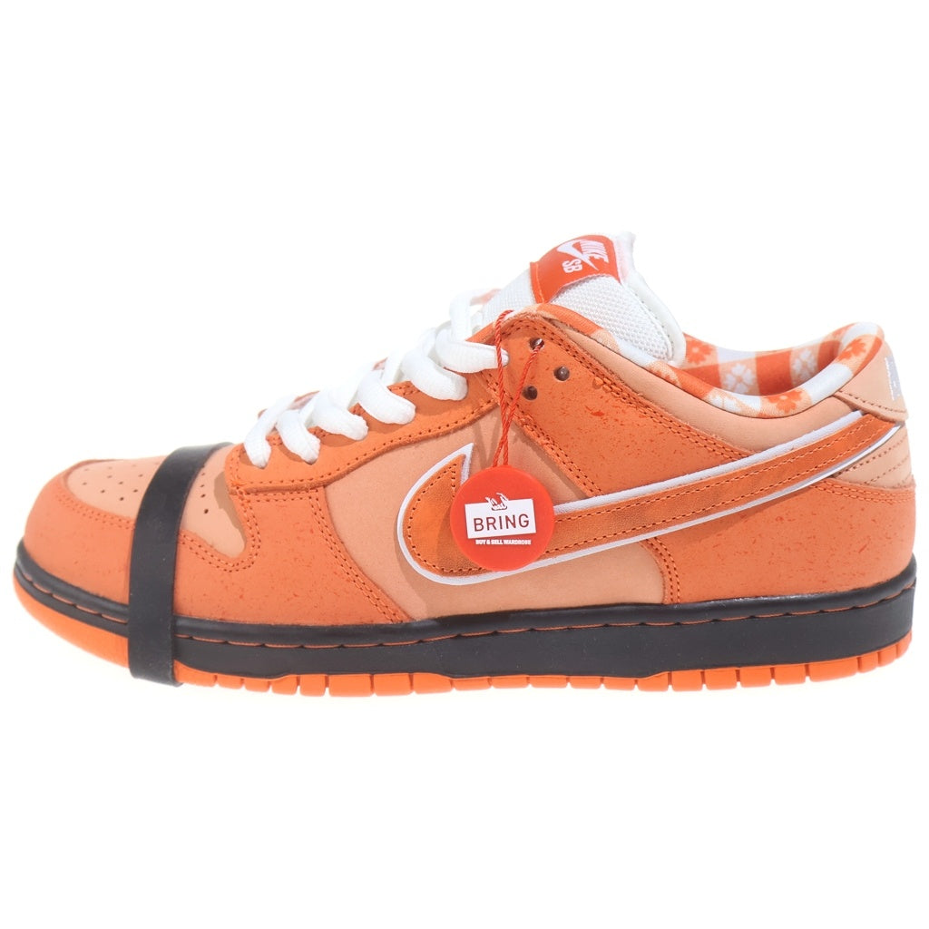 NIKE SB(ナイキエスビー) ×CONCEPTS DUNK LOW OG QS ORANGE LOBSTER FD8776-800 コンセプツ ダンク ローカットスニーカー オレンジロブスター US9/27.0cm オレンジ