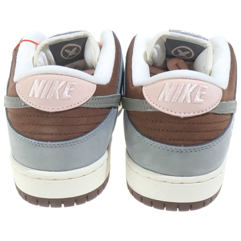 NIKE SB(ナイキエスビー) ×YUTO HORIGOME DUNK LOW PRO QS FQ1180-001 堀米雄斗 ダンク プロ クイックストライク ローカットスニーカー US9.5/27.5cm ホワイト/グレー