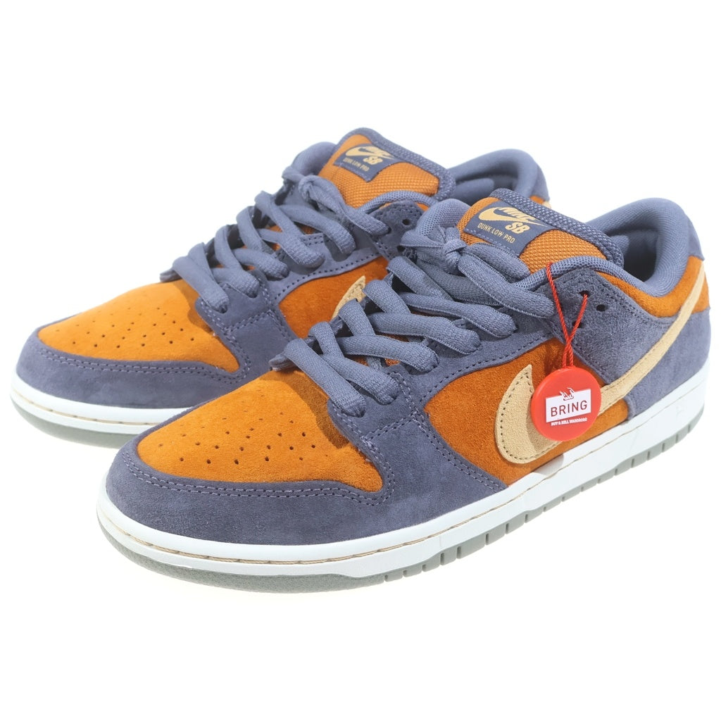 NIKE SB(ナイキエスビー) DUNK LOW PRO HF3063-002 ダンク ローカットスニーカー US9.5/27.5cm グレー/オレンジ