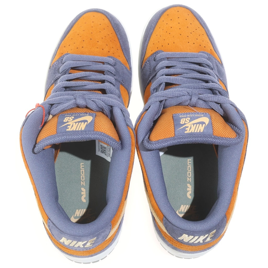 NIKE SB(ナイキエスビー) DUNK LOW PRO HF3063-002 ダンク ローカットスニーカー US9.5/27.5cm グレー/オレンジ