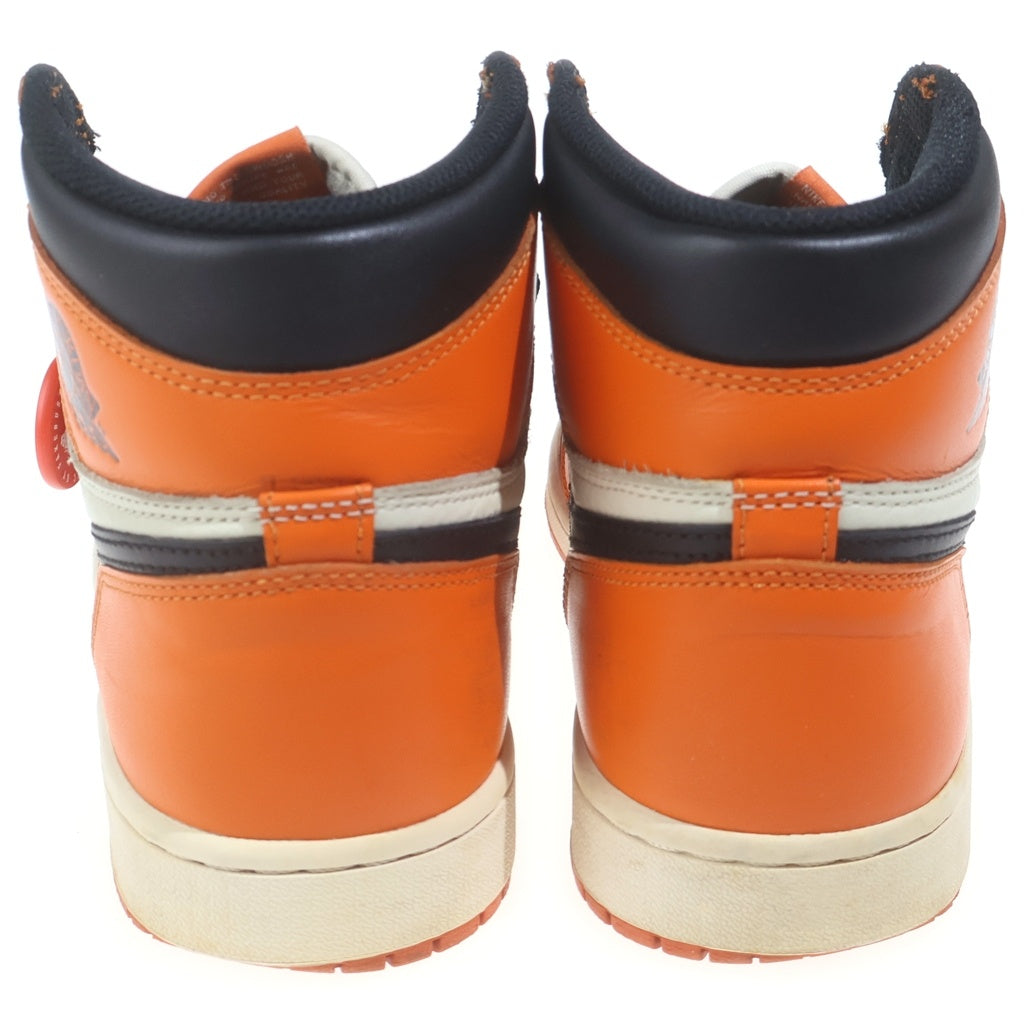 NIKE(ナイキ) AIR JORDAN1 RETRO HIGH REVERSE SHATTERED BACKBORD 555088-113 エアジョーダン1 シャッタードバックボード ハイカットスニーカー US8.5/26.5cm