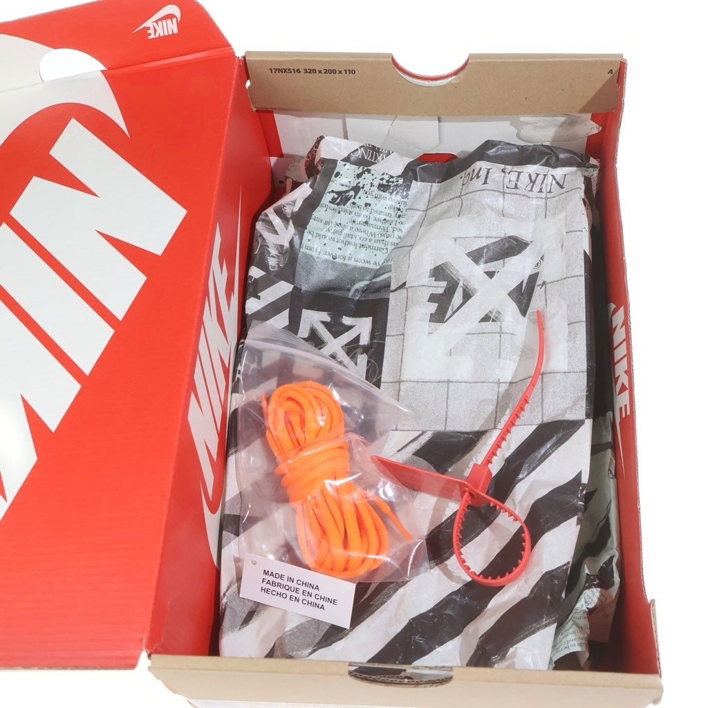 NIKE(ナイキ) ×OFF-WHITE AIR PRESTO AA3830-002 オフホワイト エアプレスト ローカットスニーカー US8/26.0cm ブラック