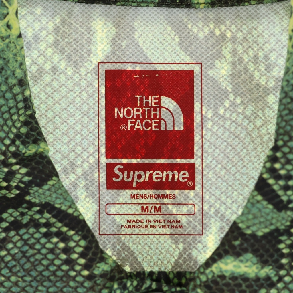 SUPREME(シュプリーム) 18AW×THE NORTH FACE Snakeskin Taped Seam Coaches Jacket ザ ノースフェイス スネークスキン テープド シーム コーチジャケット NP11803I グリーン