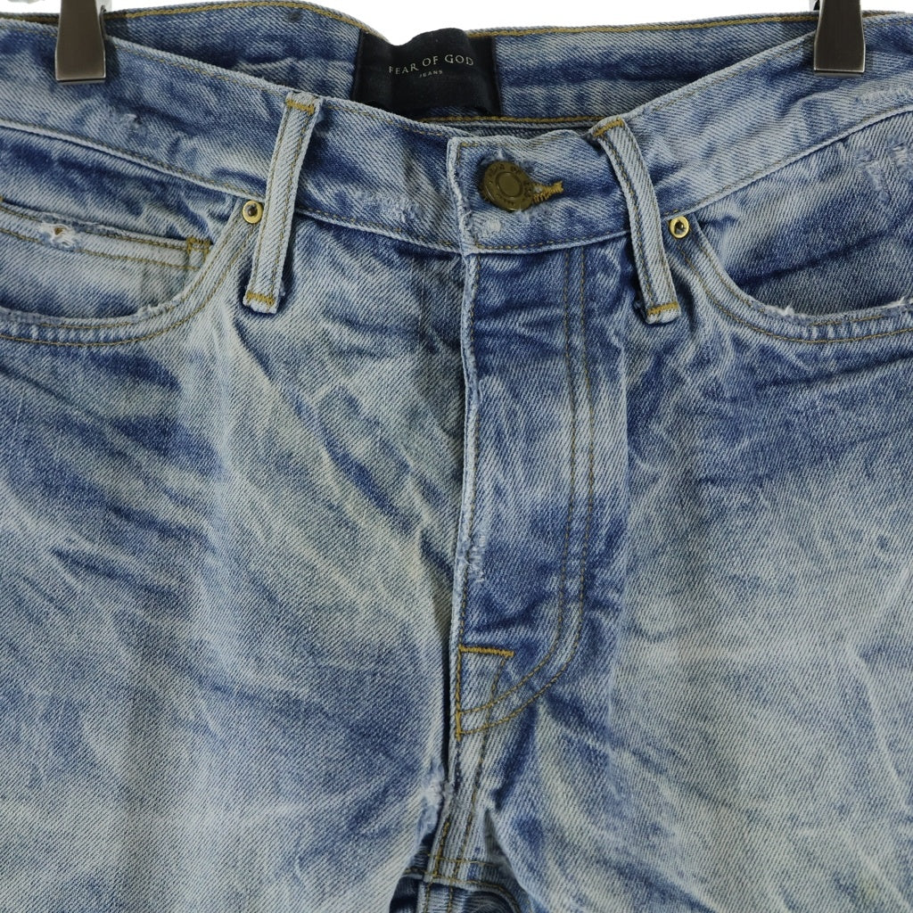 FEAR OF GOD(フィアオブゴッド) Selvedge Denim Holy Water セルヴィッジ ホーリー ウォーター デニムパンツ 5C-17-SDVJ-HIND インディゴ