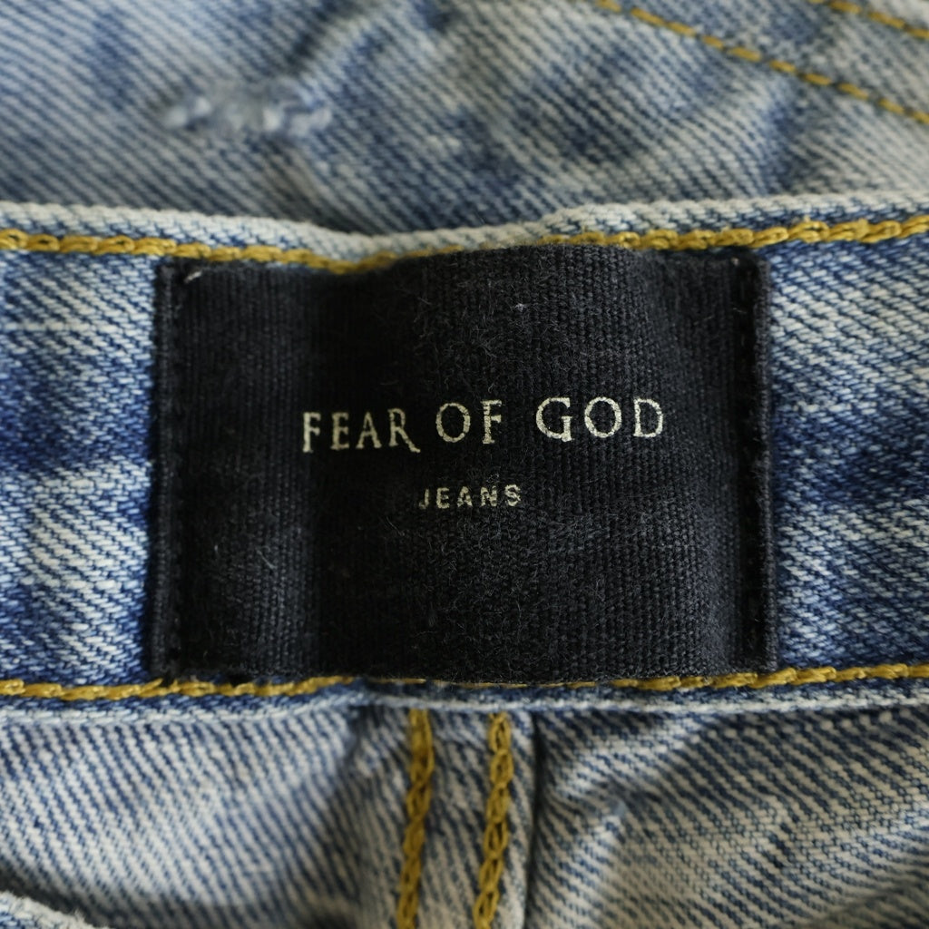 FEAR OF GOD(フィアオブゴッド) Selvedge Denim Holy Water セルヴィッジ ホーリー ウォーター デニムパンツ 5C-17-SDVJ-HIND インディゴ