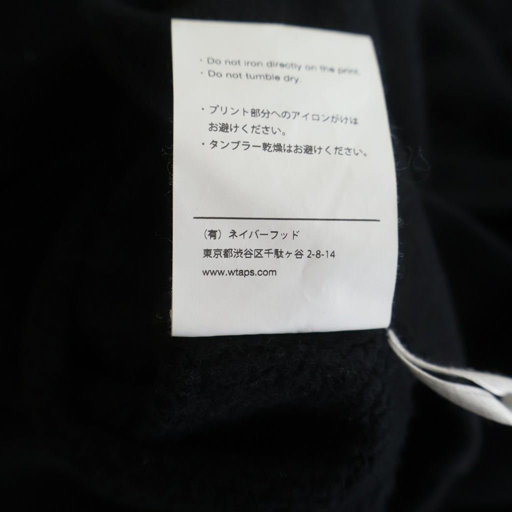 WTAPS(ダブルタップス) 20AW New Normal Hooded ニューノーマル スウェットパーカー ブラック