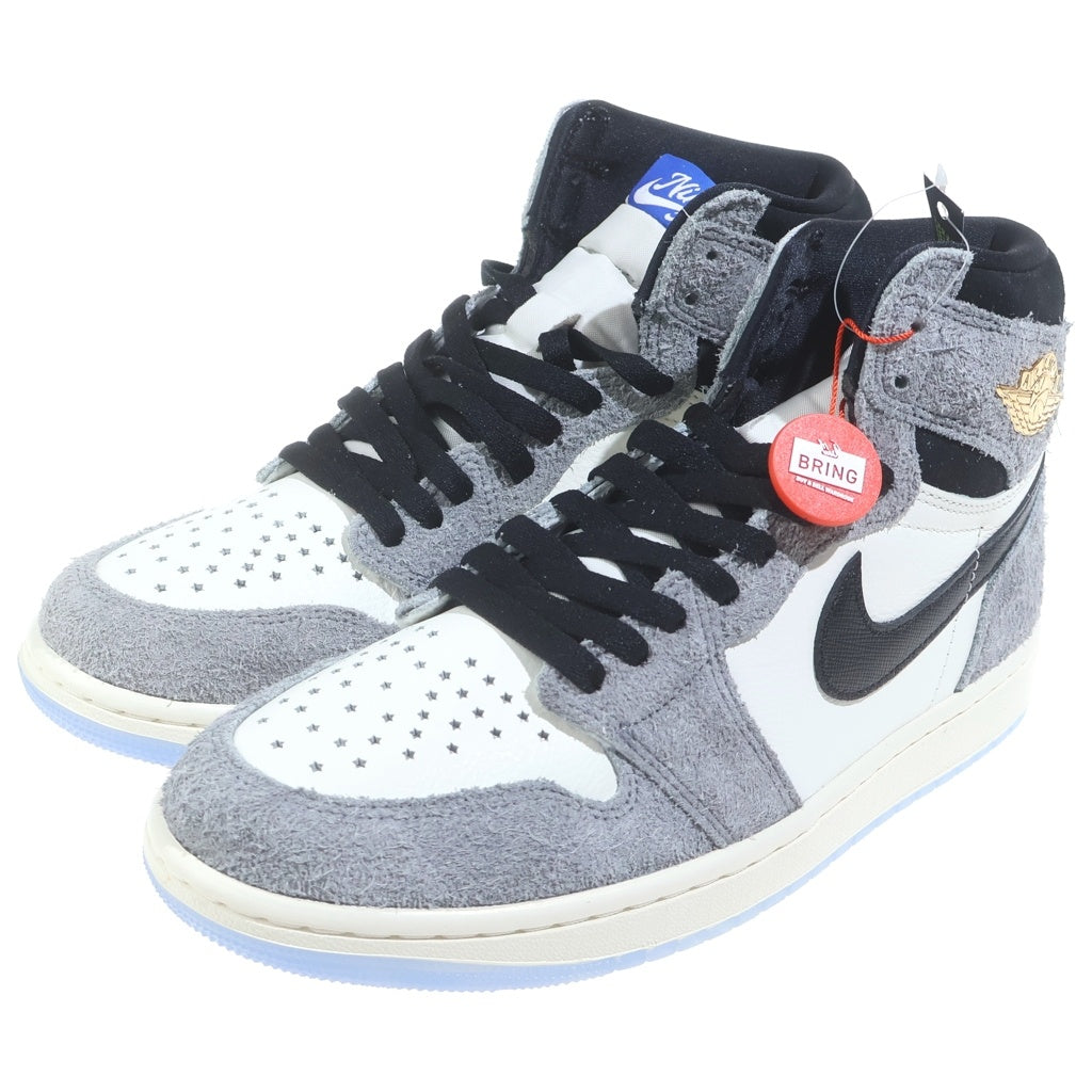 NIKE(ナイキ) AIR JORDAN RETRO HIGH OG COOL GREY DZ5485-003 エアジョーダン1 レトロ レザーハイカットスニーカー グレー/ホワイト US9.5/27.5cm