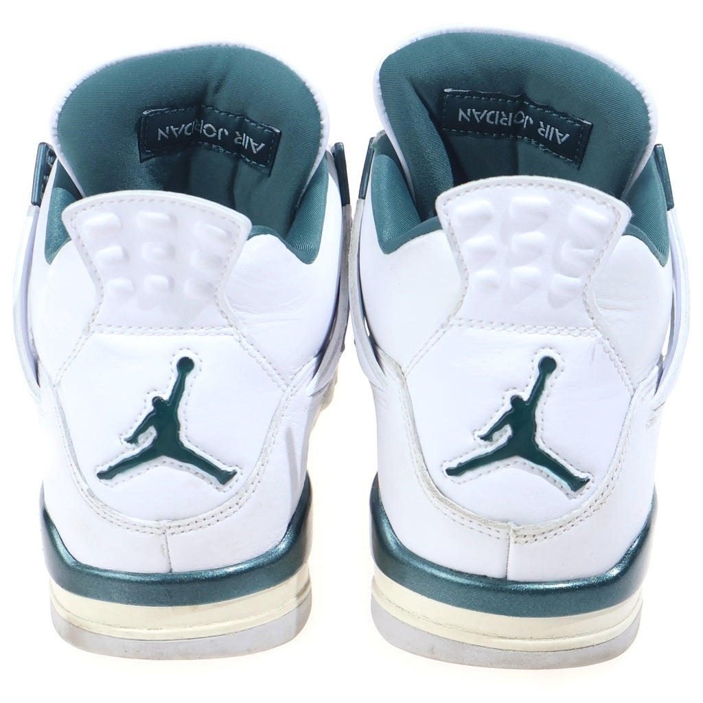 NIKE(ナイキ) AIR JORDAN 4 RETRO OXIDIZED GREEN FQ8138-103 エアジョーダン4 レトロ オキシダイズドグリーン ハイカットスニーカー US9/27.0cm ホワイト/グリーン