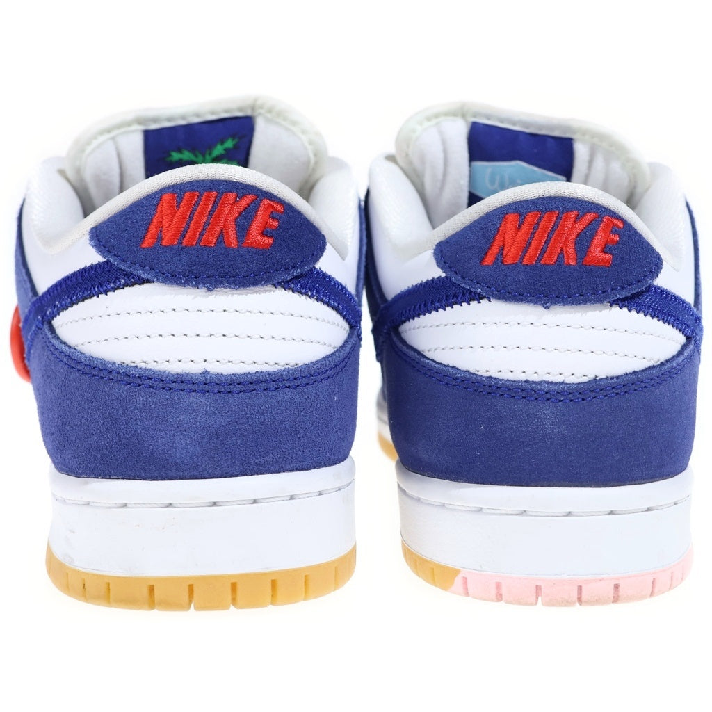 NIKE SB(ナイキエスビー) DUNK LOW PRO PRM LOS ANGELES DODGERS DO9395-400 ダンク ロサンゼルスドジャーズ ローカットスニーカー US9/27.0cm ホワイト/ブルー