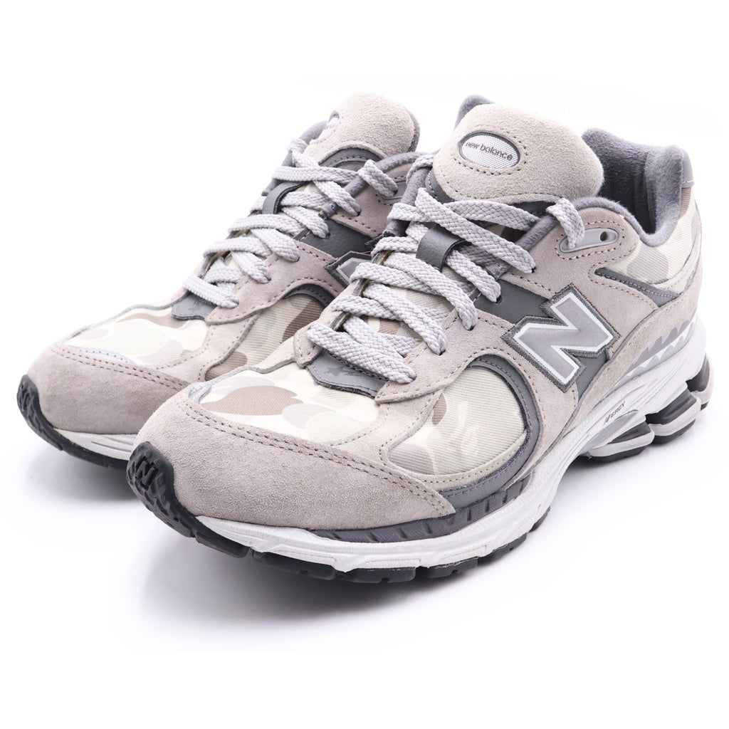 New Balance(ニューバランス) ×A BATHING APE 2002R M2002RBG アベイシングエイプ ローカットスニーカー US9/27.0cm グレー