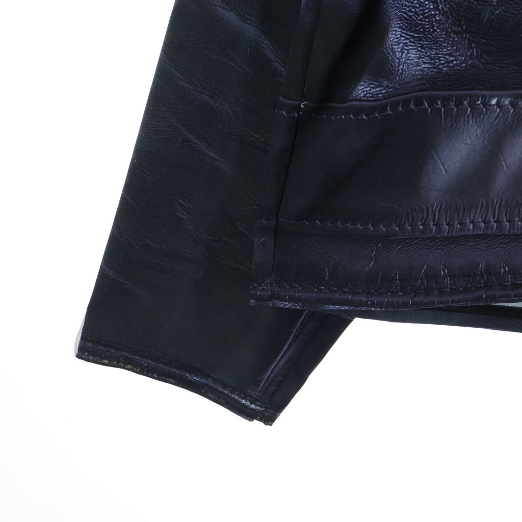TALKING ABOUT THE ABSTRACTION(トーキング アバウト ザ アブストラクション) TRANSFER CARDIGAN ライダースプリント カーディガン 26SS-CD-001