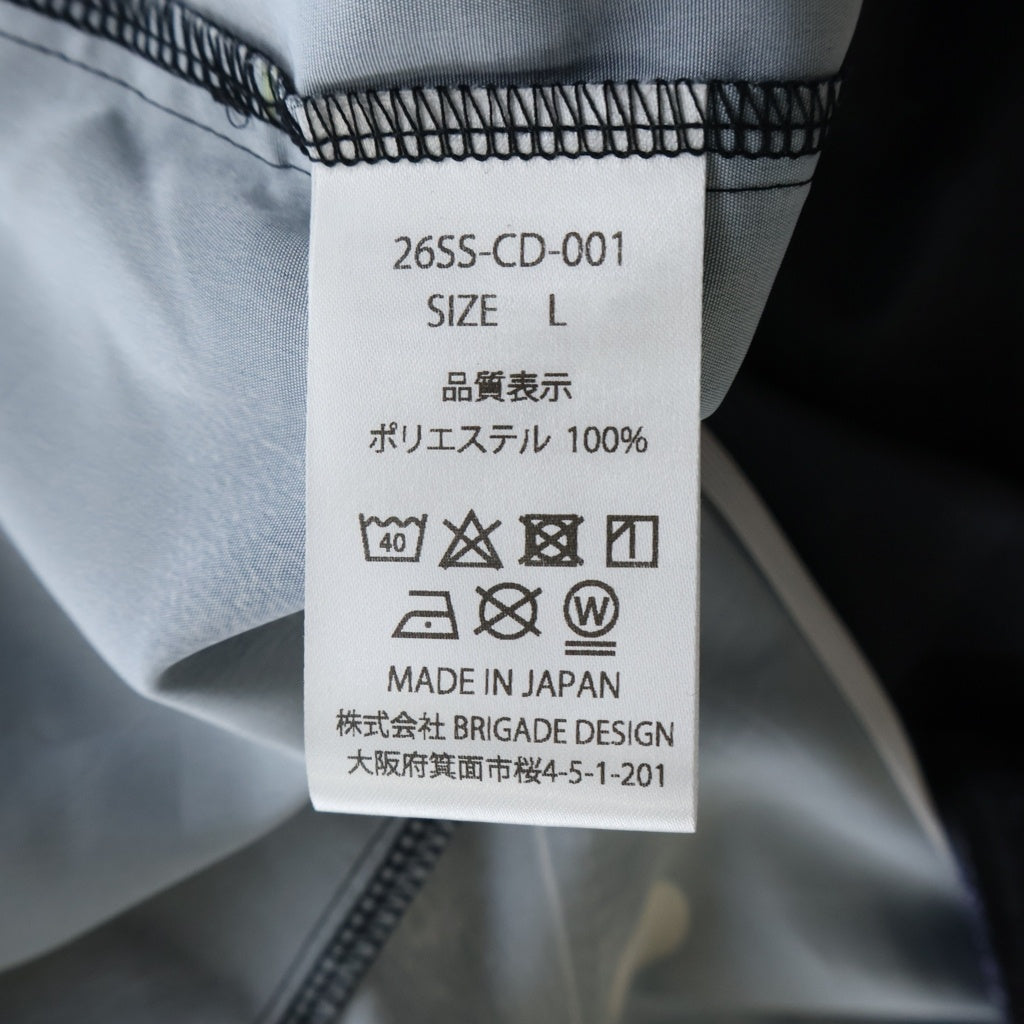 TALKING ABOUT THE ABSTRACTION(トーキング アバウト ザ アブストラクション) TRANSFER CARDIGAN ライダースプリント カーディガン 26SS-CD-001