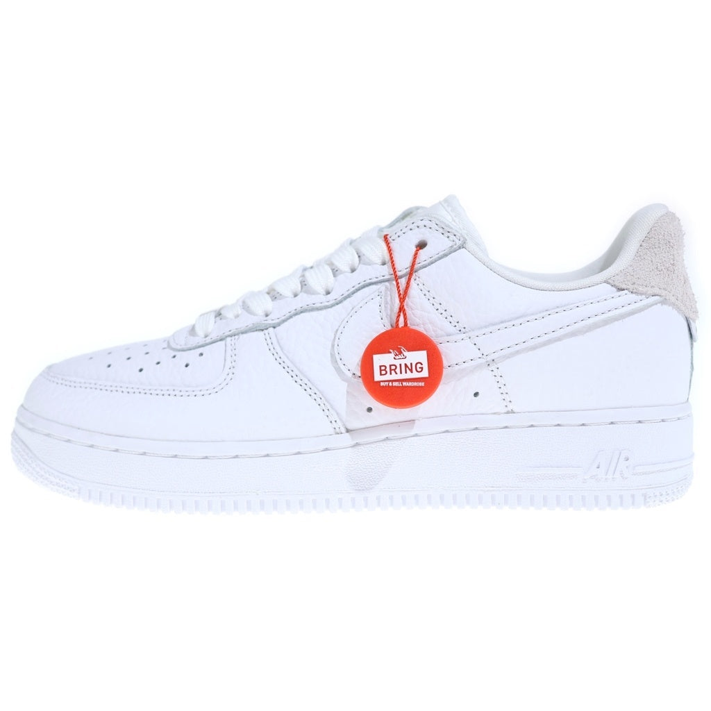 NIKE(ナイキ) AIR FORCE 1 07 CN2873-101 エアフォース1 クラフト バストグレー ローカットスニーカー ホワイト US9/27.0cm