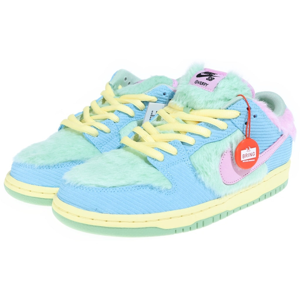 NIKE SB(ナイキエスビー) ×VERDY DUNK LOW PRO QS VISTY BLUE GAZE AND ENAMEL GREEN FN6040-400 ヴェルディ ダンク プロ ヴィスティ ローカットスニーカー US9/27.0cm マルチ