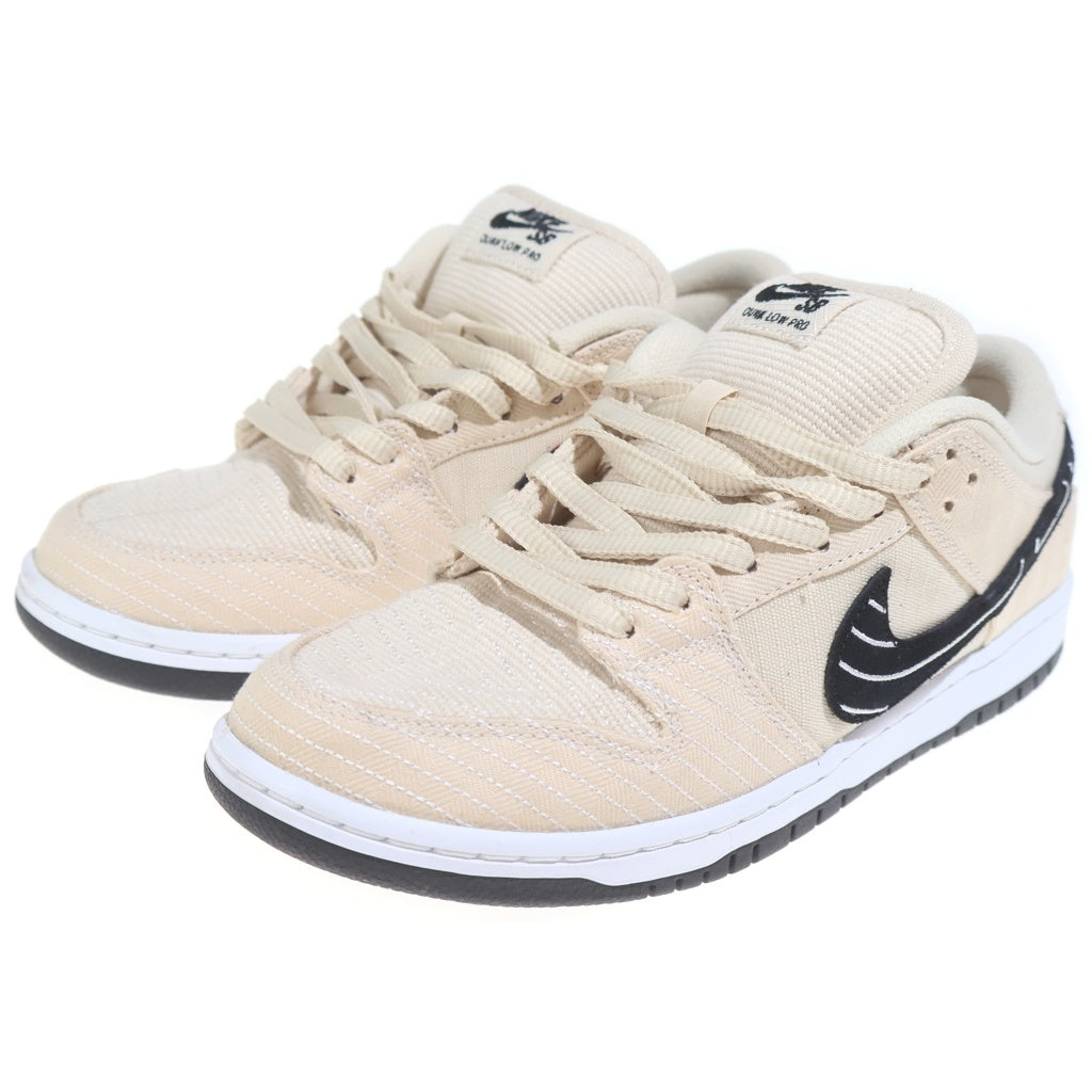 NIKE SB(ナイキエスビー) ×ALBINO & PRETO DUNK LOW PRO QS PEARL WHITE FD2627-200 アルビノアンドプレト ダンク ローカットスニーカー US8.5/26.5cm ホワイト