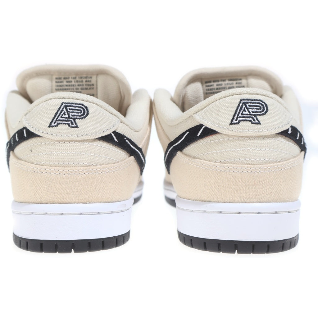 NIKE SB(ナイキエスビー) ×ALBINO & PRETO DUNK LOW PRO QS PEARL WHITE FD2627-200 アルビノアンドプレト ダンク ローカットスニーカー US8.5/26.5cm ホワイト