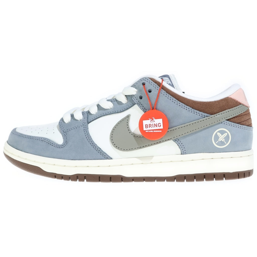 NIKE SB(ナイキエスビー) ×YUTO HORIGOME DUNK LOW PRO QS FQ1180-001 堀米雄斗 ダンク プロ クイックストライク ローカットスニーカー US8.5/26.5cm ホワイト/グレー