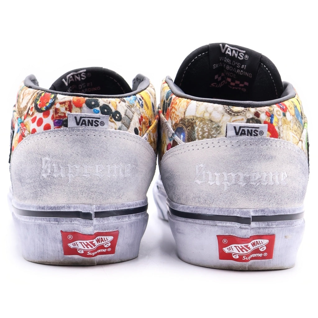 SUPREME(シュプリーム) 26SS ×Mike Kelley ×Vans Half Cab VN00112HNTR マイク・ケリー バンズ ハーフキャブ ローカットスニーカー US8.5/26.5cm ホワイト