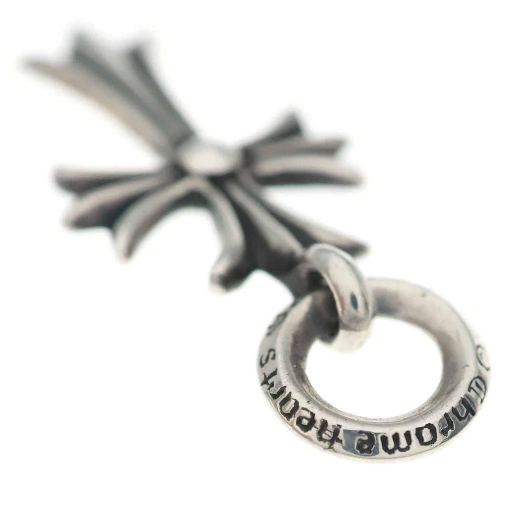 CHROME HEARTS(クロムハーツ) TINY CH CROSS タイニーCHクロス チャーム ネックレストップ シルバー BCA382