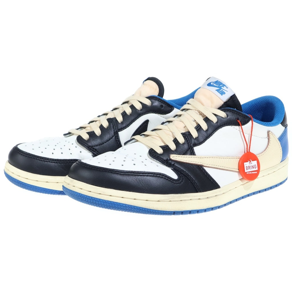NIKE(ナイキ) ×TRAVIS SCOTT FRAGMENT DESIGN AIR JORDAN 1 LOW DM7866-140 トラヴィススコット フラグメント エアジョーダン1 ローカットスニーカー US8/26.0cm
