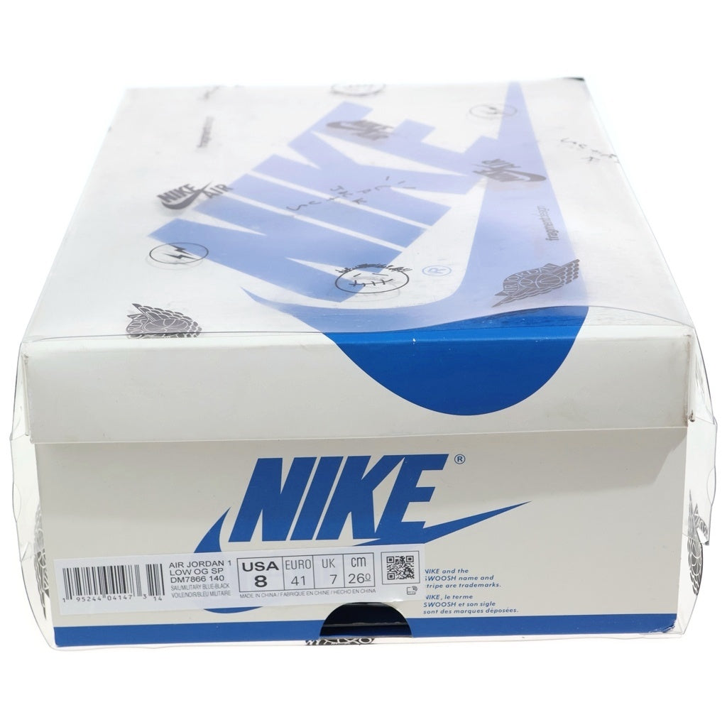 NIKE(ナイキ) ×TRAVIS SCOTT FRAGMENT DESIGN AIR JORDAN 1 LOW DM7866-140 トラヴィススコット フラグメント エアジョーダン1 ローカットスニーカー US8/26.0cm
