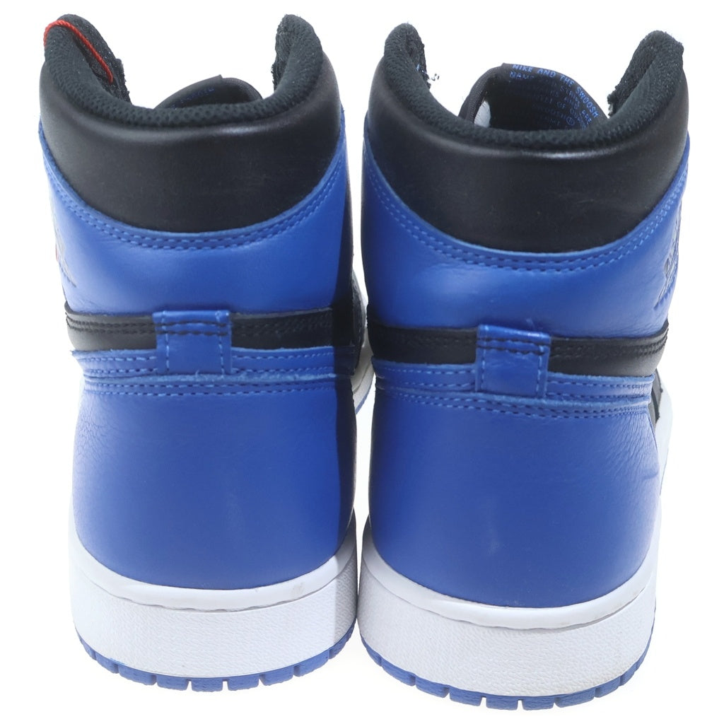 NIKE(ナイキ) 【2017年製】AIR JORDAN1 RETRO HIGH OG 555088-007 エアジョーダン1 2017 ハイカットスニーカー US8.5/26.5cm ブルー/ブラック